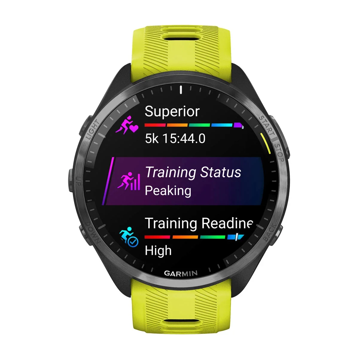 Garmin Forerunner 965 Sarı DLC Titanyum 010-02809-12